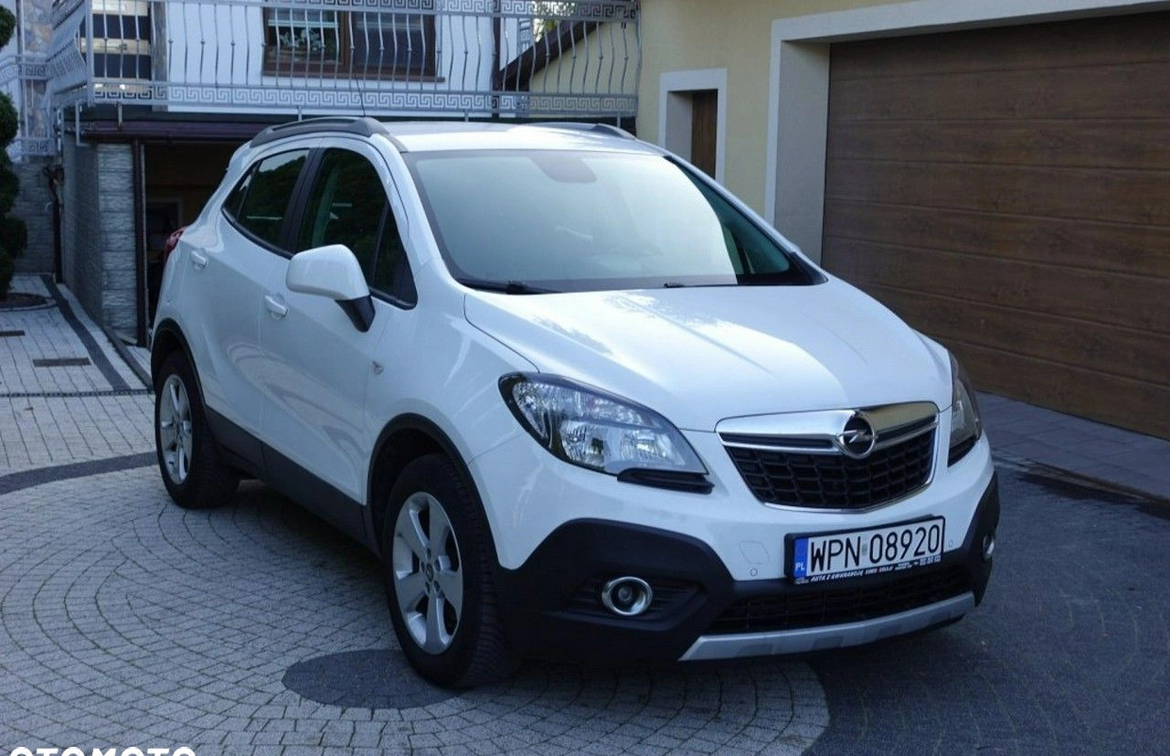 Opel Mokka cena 40900 przebieg: 201000, rok produkcji 2015 z Dziwnów małe 211